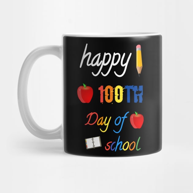 100 day of school T-Shirt by FouadBelbachir46